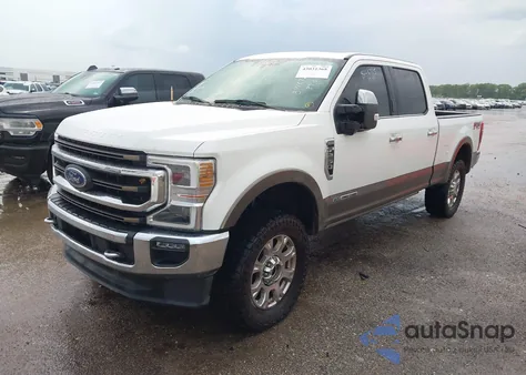 2020 Ford F-250 King Ranch из США, поврежденный, VIN 1FT7W2BTXLEE74741